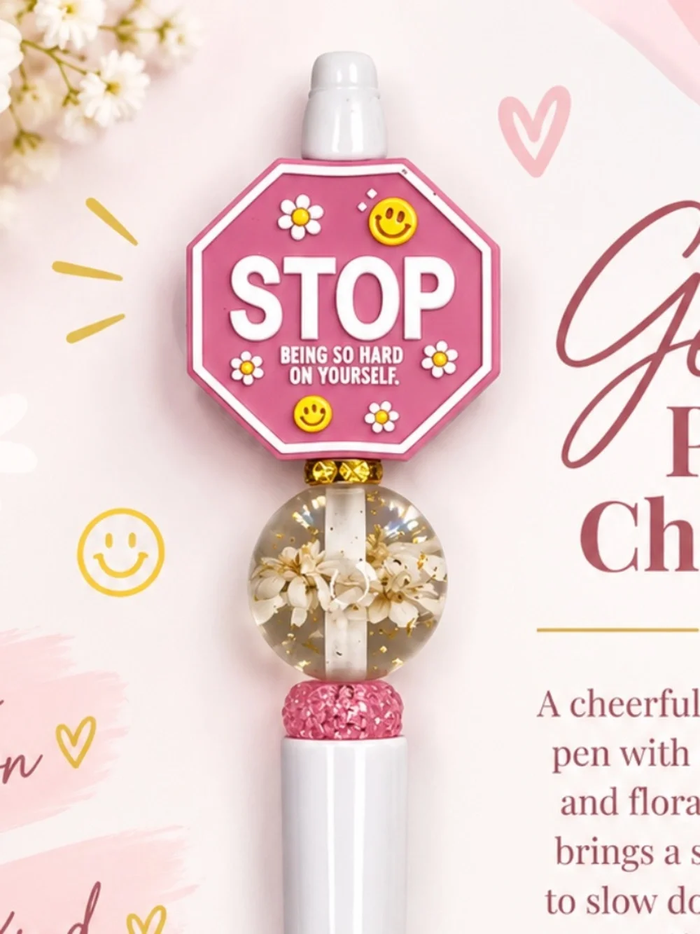 Gentle Pause Charm Pen